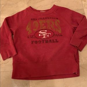 Junk Food Clothing Shirts & Tops - BabyGap x Junk Food 49ers Sweatshirt Junk Food Clothing Shirts & Tops - BabyGap x Junk Food 49ers Sweatshirt